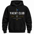 Yacht Club Hoodie Black
